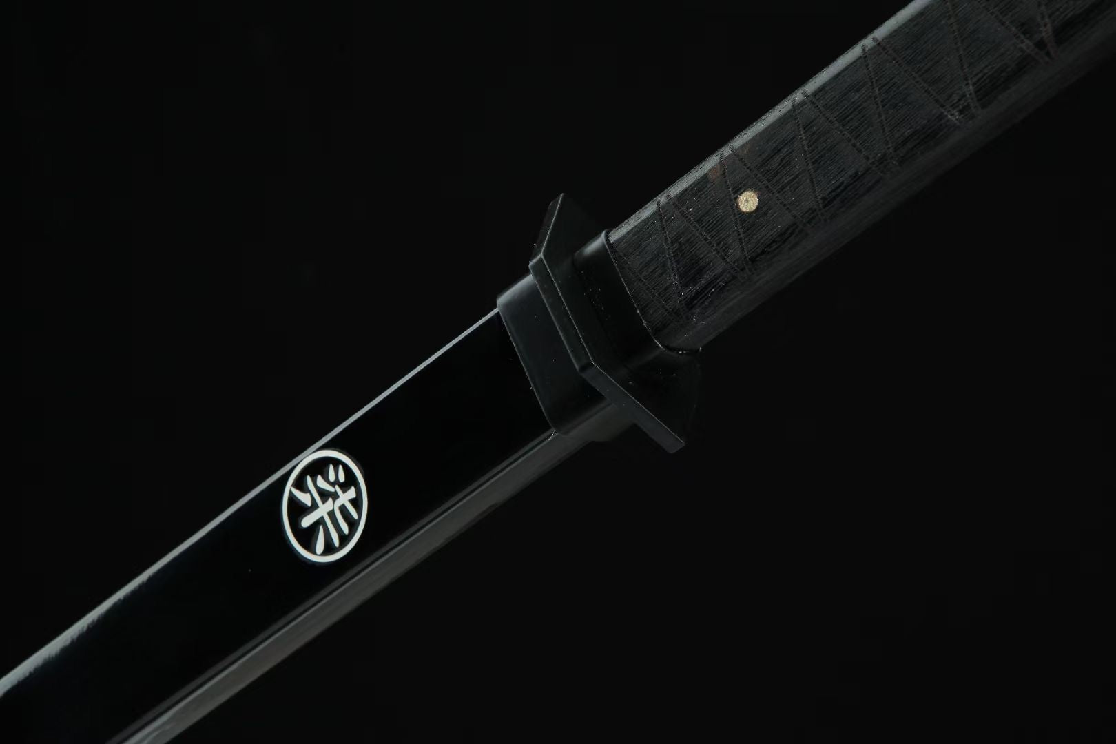 Magic Blade,Roasted Purple Blade,Thousand shard demon dagger,Handmade Chinese Sword,Tang-Horizontal Sword, High performance manganese steel, Longquan sword