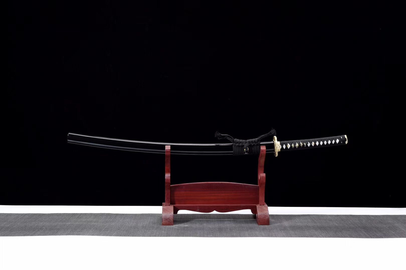 Shusui Samurai Sword,Katana,High manganese steel,Solid wood paint,Longquan sword