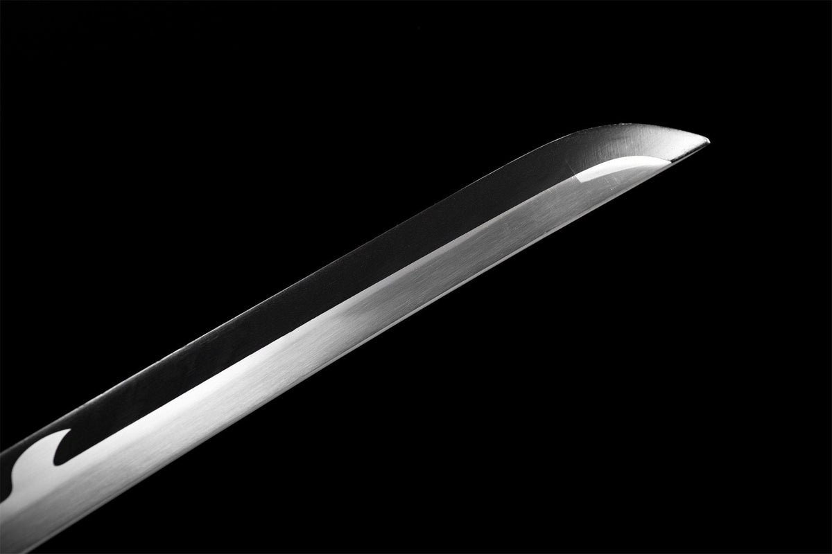 Black Anime Sword,Katana Sharp,Real Japanese Samurai Sword,Handmade An
