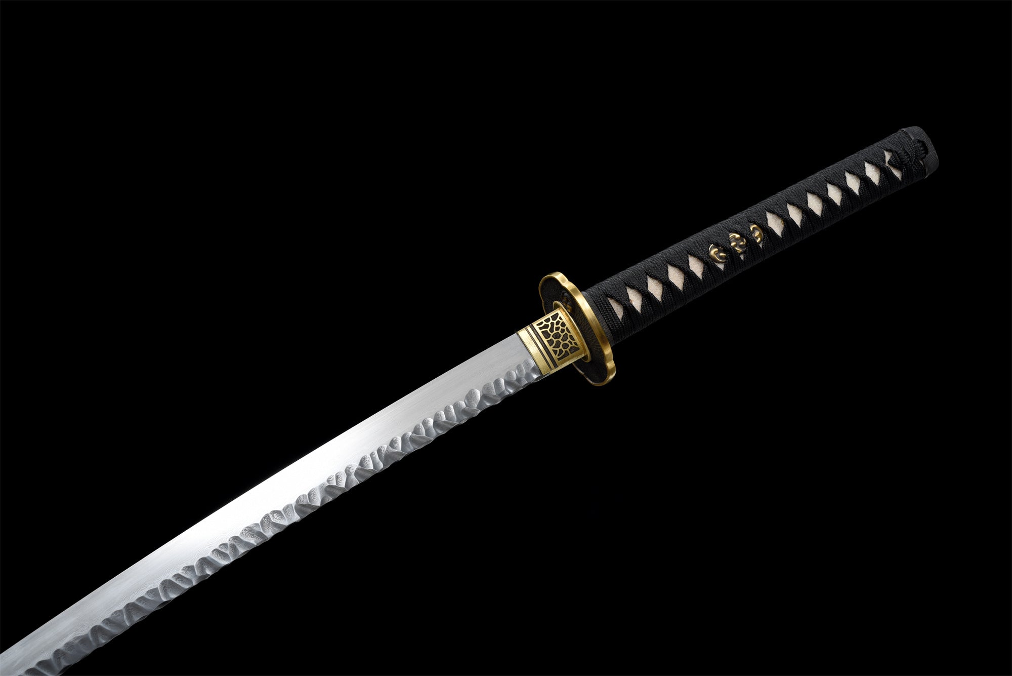 Blood Shadow Katana,Japanese Samurai Sword,Real Handmade Katana,Damascus Steel