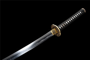 T10 Steel Clay Tempered With Hamon Handmade Autumn Flowers Katana Sword Real Japanese Samurai Sword Full Tang
