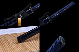 Thunderlane Katana Set, Katana, Wakizashi, and Tanto Sword,Japanese Samurai Sword,Real Katana,Handmade sword,High manganese steel