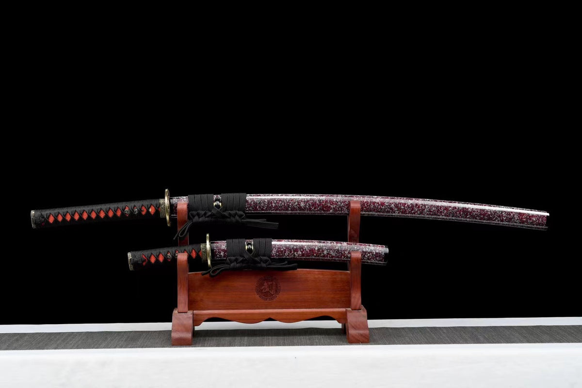 Floating Dragon Katana Set, Katana And Tanto Sword,Japanese Samurai Sw ...