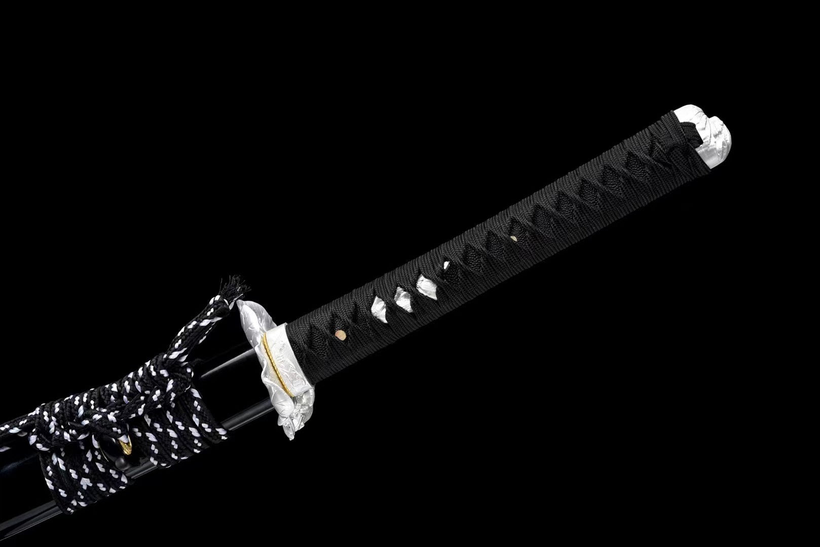 Sakura Katana Sword,Japanese Samurai Sword,Real Katana,Handmade sword,High manganese steel