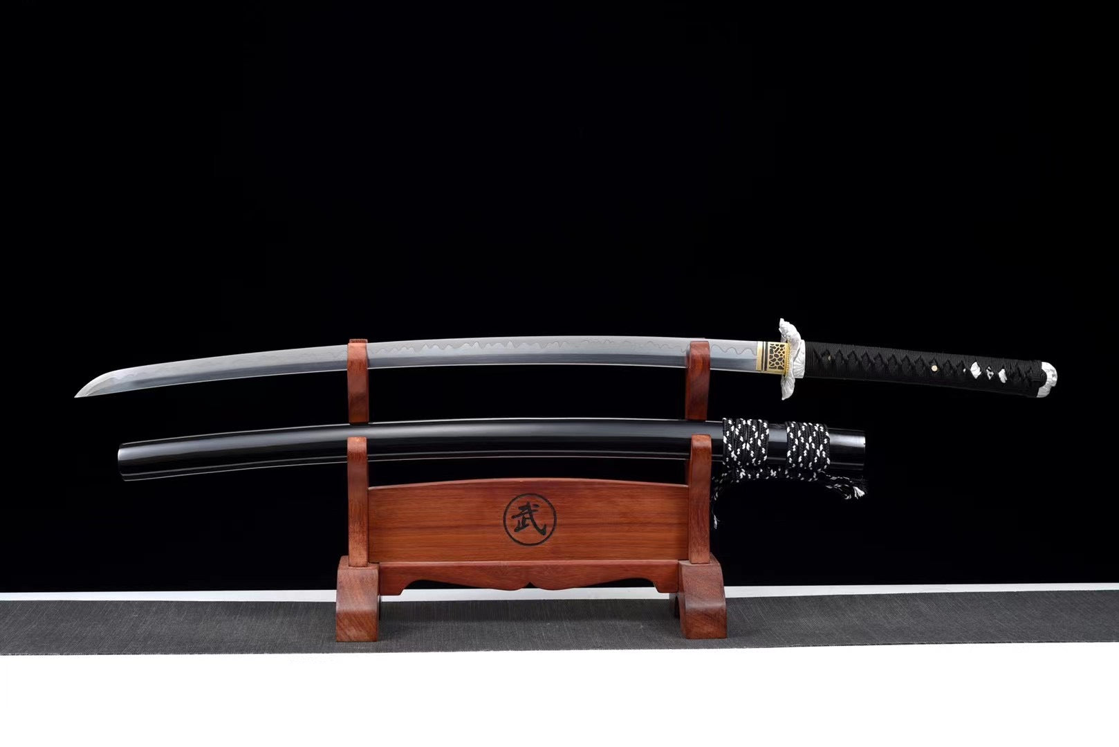 Sakura Katana Sword,Japanese Samurai Sword,Real Katana,Handmade sword,High manganese steel