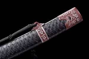 Plum Blossom Qing Sword,Chinese Saber,Real Sword,Handmade Chinese Sword,High manganese steel