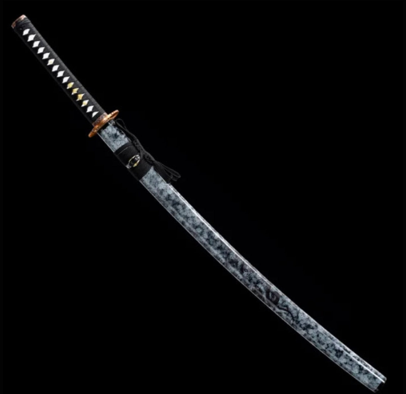 Magma Katana,Japanese Samurai Sword,Real Handmade Katana,High Manganese Steel