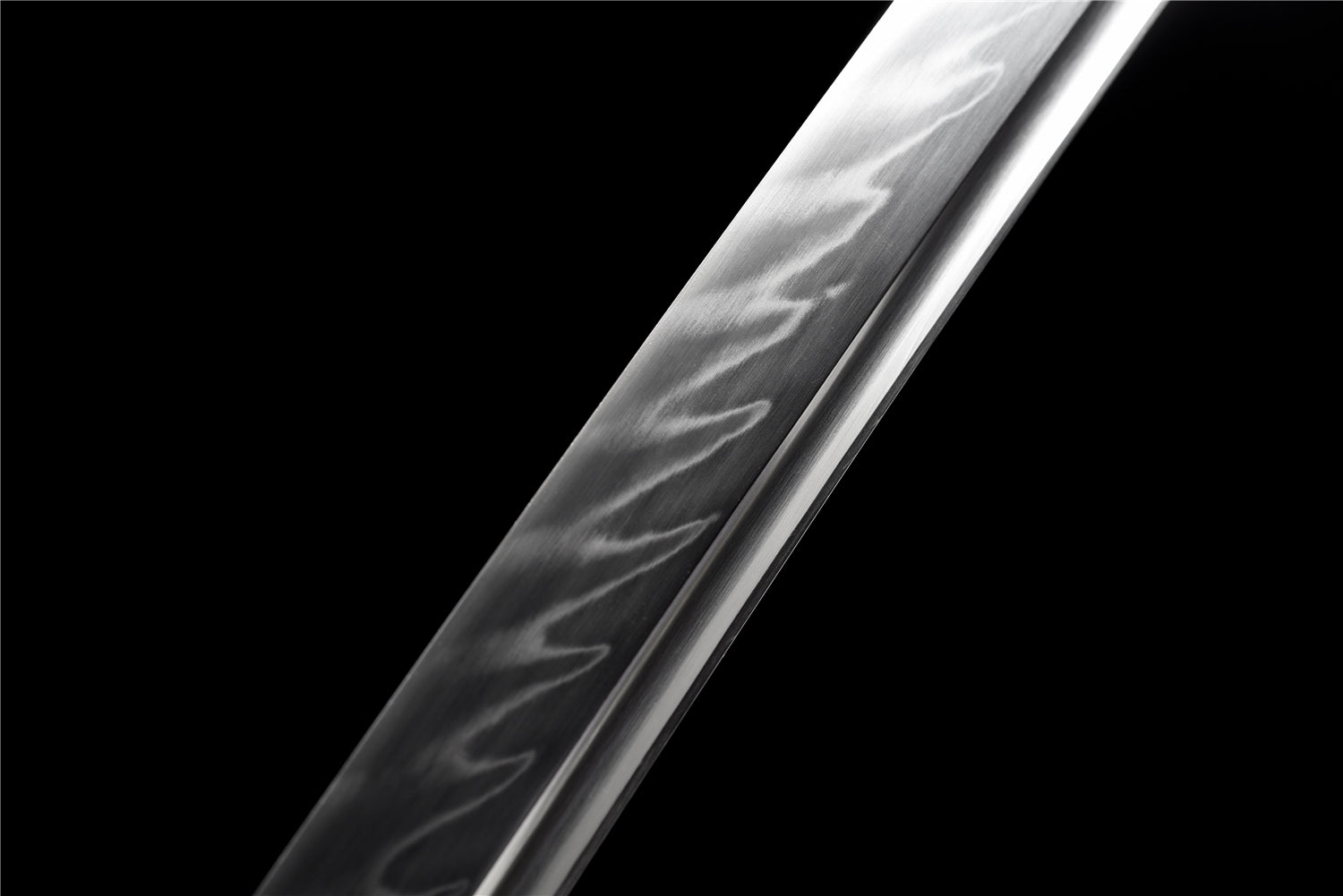 T10 Steel Clay Tempered With Hamon Handmade Fire Python Katana Sword R ...