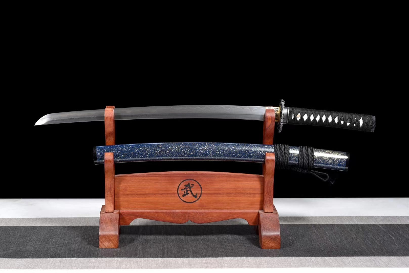 Blue Saya Wakizashi