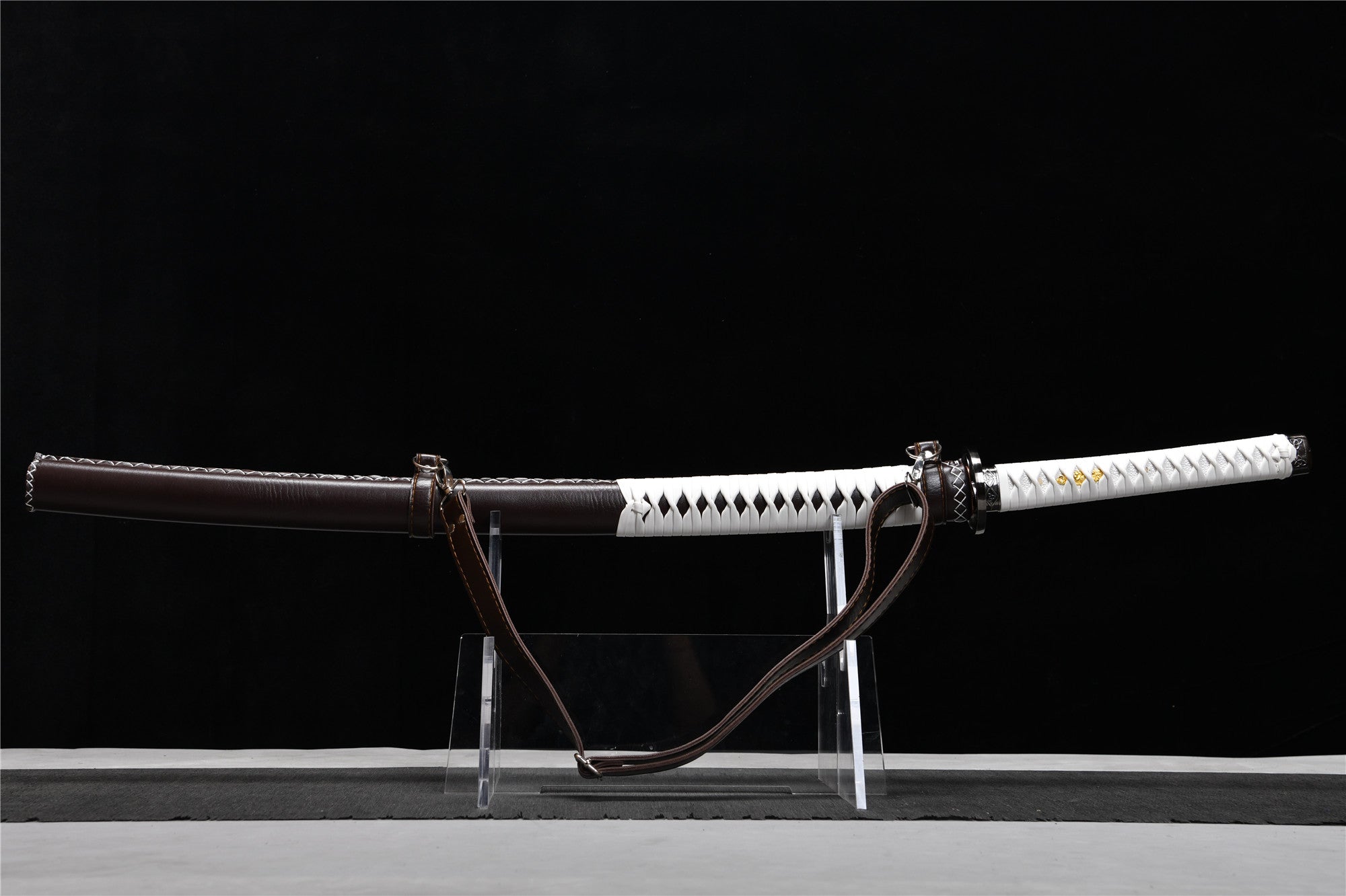 The Walking Dead: Michonne katana,Japanese katana,Real Handmade Samurai Sword,High Manganese Steel