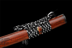 High Manganese Steel Handmade Rosewood Sheath Katana Sword Real Japanese Samurai Sword Full Tang