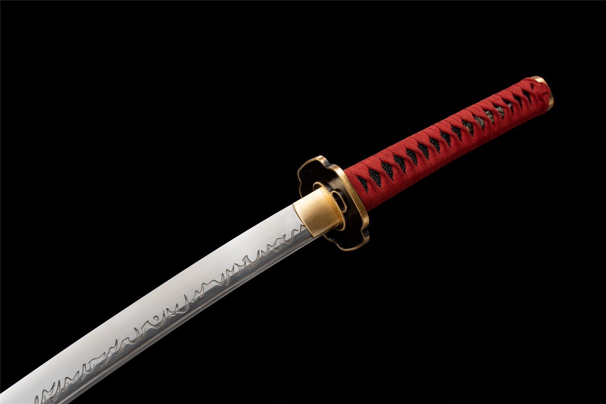 High Manganese Steel Handmade Rosewood Sheath Katana Sword Real Japanese Samurai Sword Full Tang