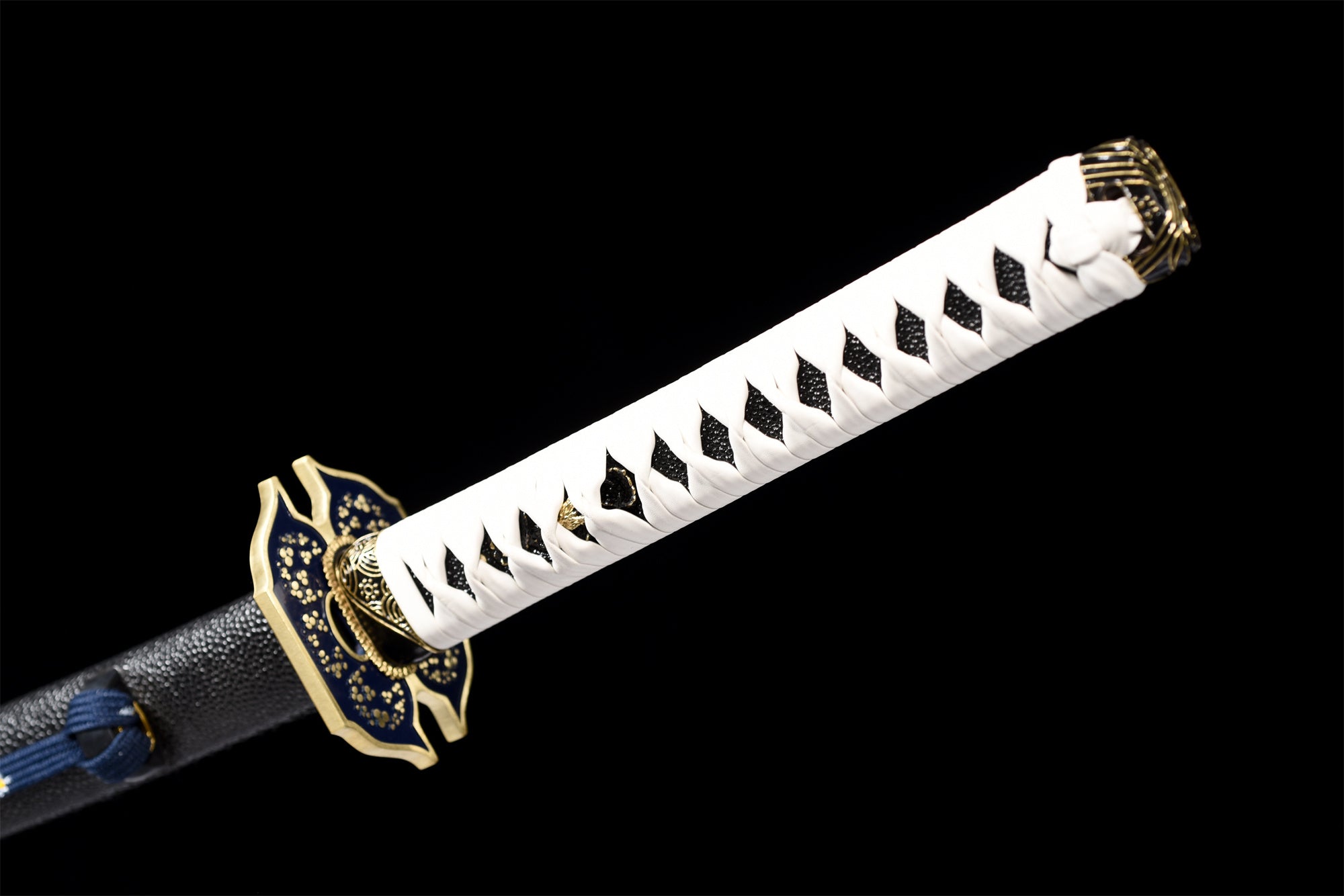 Anime Katana Sword,Devil May Cry Vergil Sword,Real Handmade Japanese Samurai Sword,High Manganese Steel With Hamon