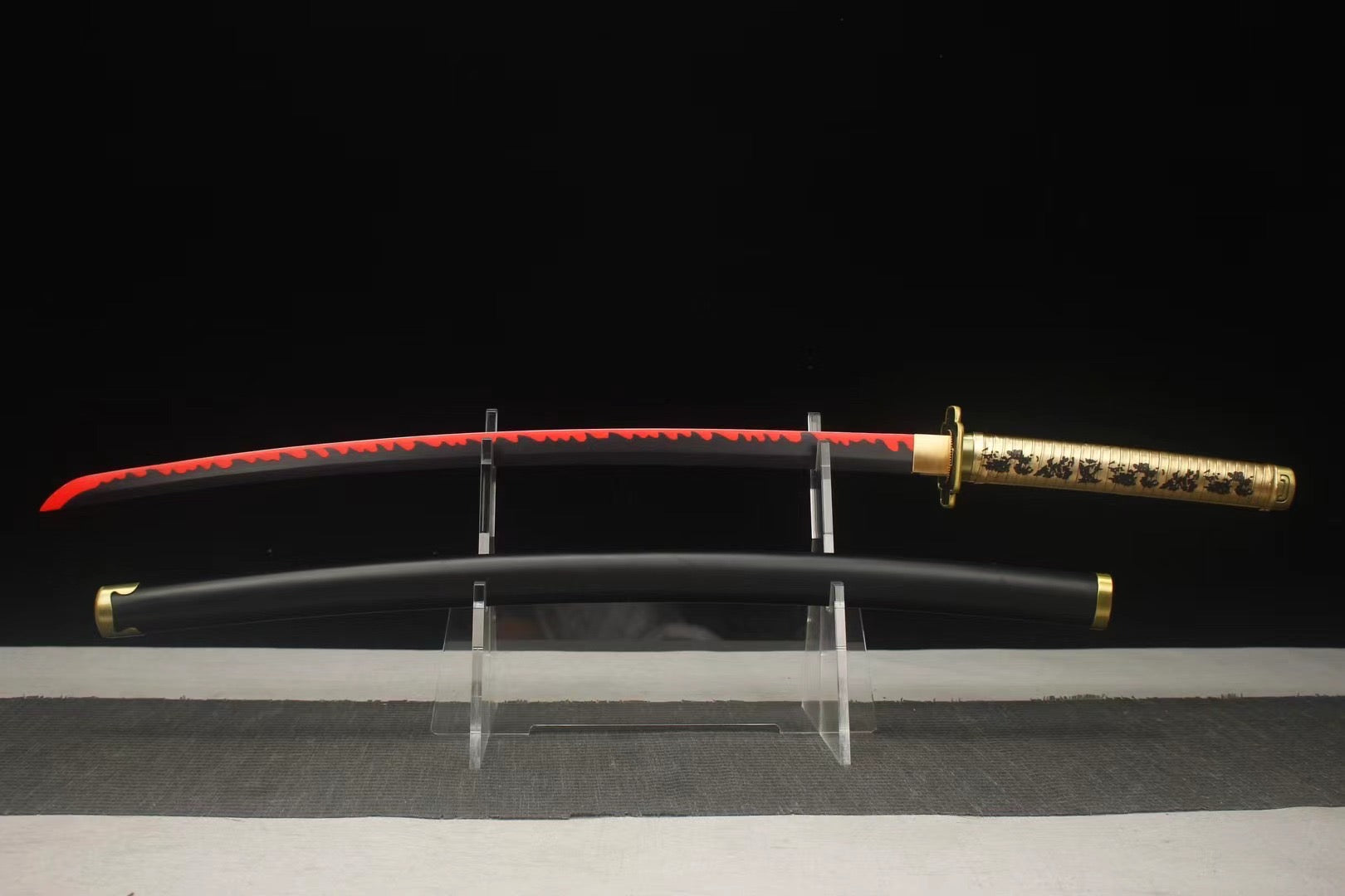 Anime Sword,Yorrichi Tsugikuni Anime Cosplay,Japanese Samurai Sword,Real Handmade anime Katana,High-carbon steel
