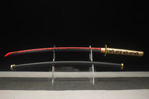 Anime Sword,Yorrichi Tsugikuni Anime Cosplay,Japanese Samurai Sword,Real Handmade anime Katana,High-carbon steel