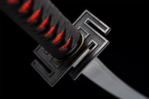 Dayslockedonchop Katana,Tensa Zangetsu,Kurosaki Ichigo,Bleach,Anime Version Katana,Janpanese Samurai sword,High Manganese Steel