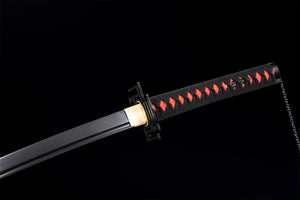 Dayslockedonchop Katana,Tensa Zangetsu,Kurosaki Ichigo,Bleach,Anime Version Katana,Janpanese Samurai sword,High Manganese Steel