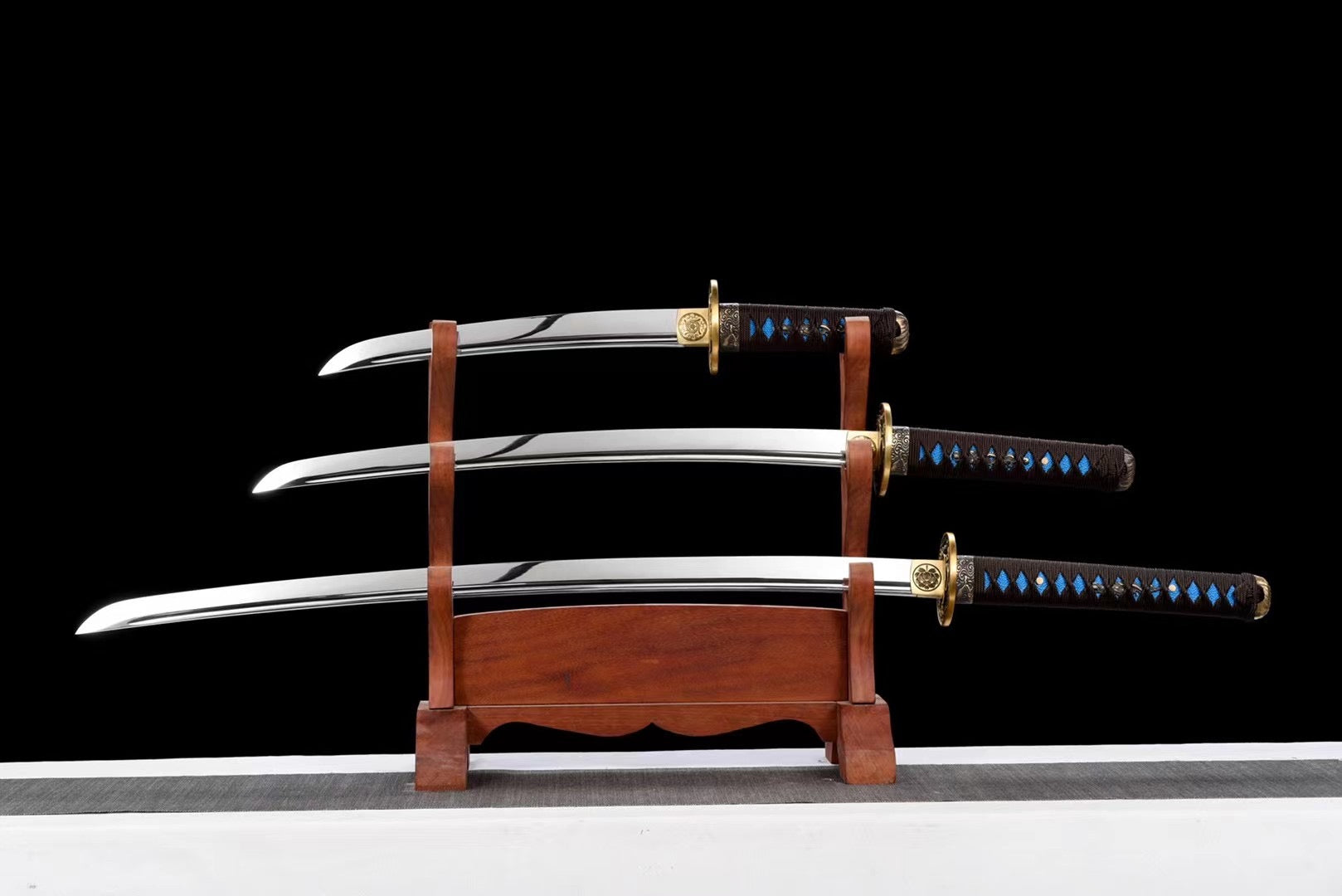 Xuan Ying  Katana Set, Katana, Wakizashi, and Tanto Sword,Japanese Samurai Sword,Real Katana,Handmade sword,High manganese steel