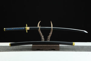Anime Sword,Tokito Muichiro Anime Cosplay,Japanese Samurai Sword,Real Handmade anime Katana,High-carbon steel