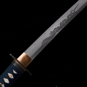 Dragon Engraved Katana