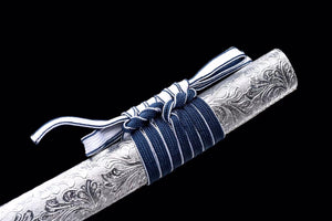 Akizuki Katana,Real Japanese Samurai Sword,Handmade Katana Sword,High Manganese Steel