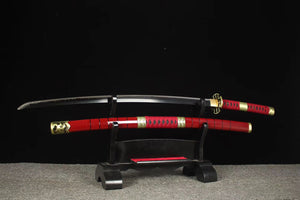 Sandai Kitetsu,Anime Sword,One Piece Roronoa Zoro,Real Japanese Samurai Sword,Handmade anime Katana,High-carbon steel