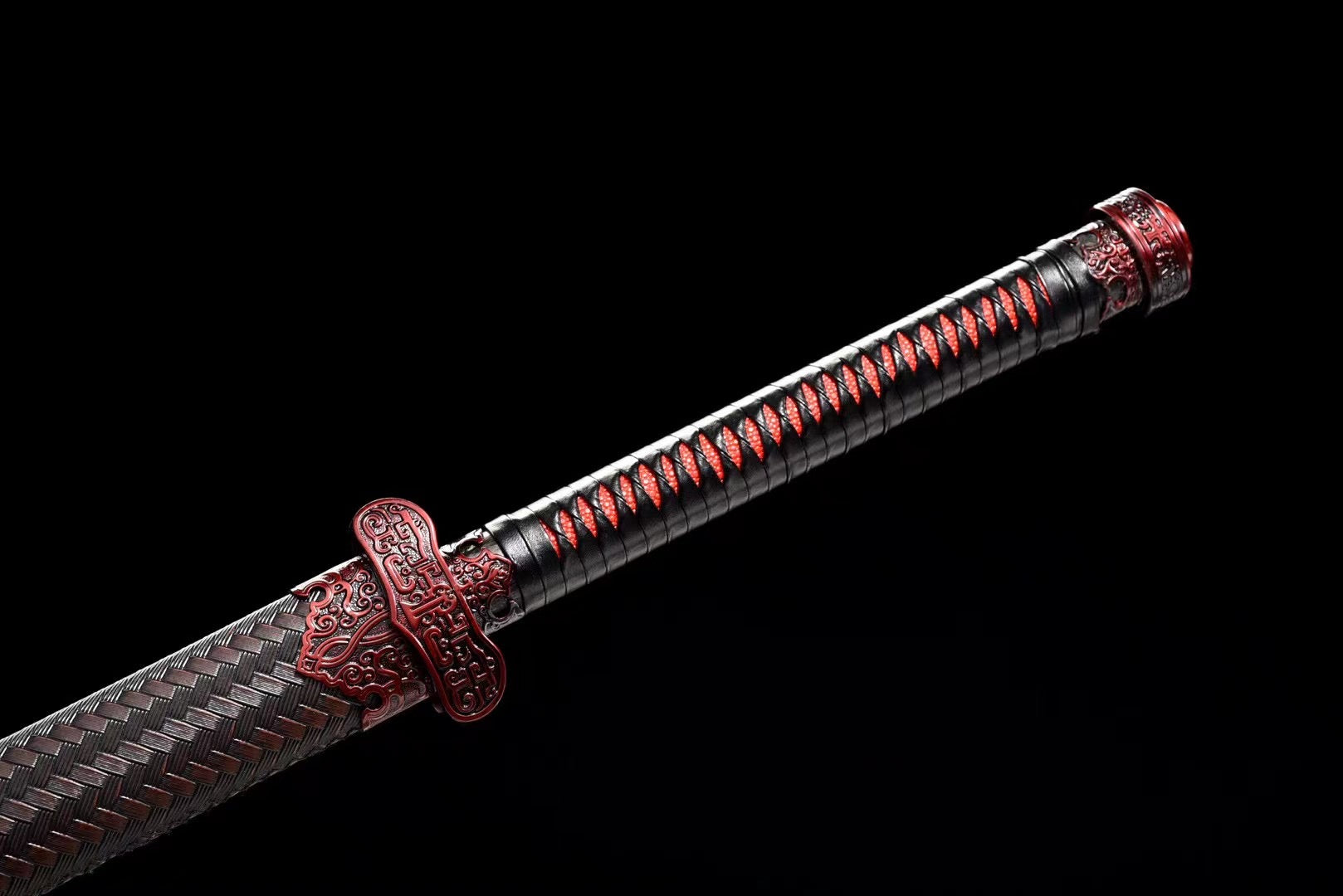 Black Gold Ancient Sword,Chinese Tang Sword, Tang-Horizontal Sword,High manganese steel