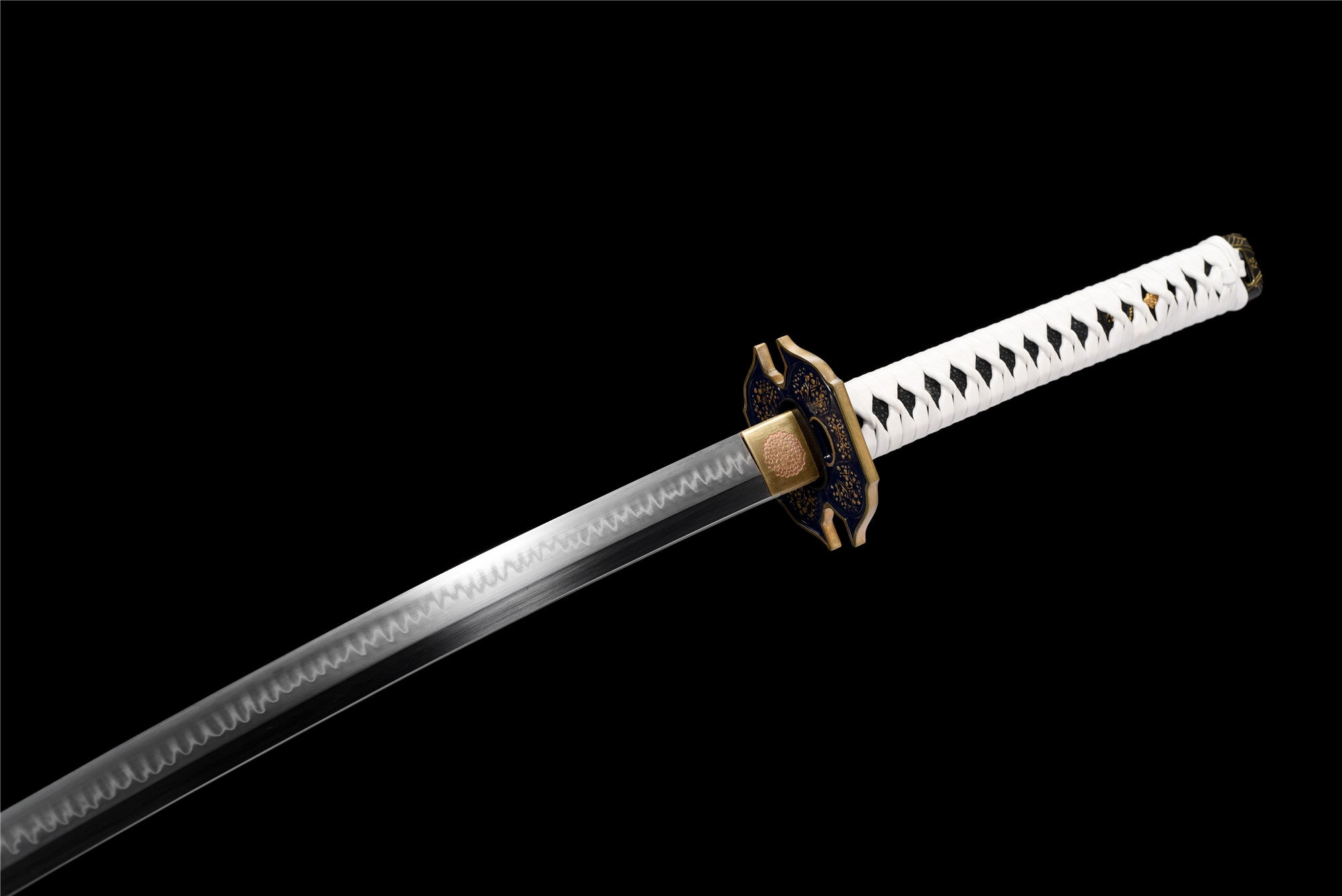 Anime Katana Sword,Devil May Cry 5 Anime Cosplay,Vergil’s Yamato Sword Real Handmade Japanese Samurai Sword,T10 Steel Clay Tempered With Hamon