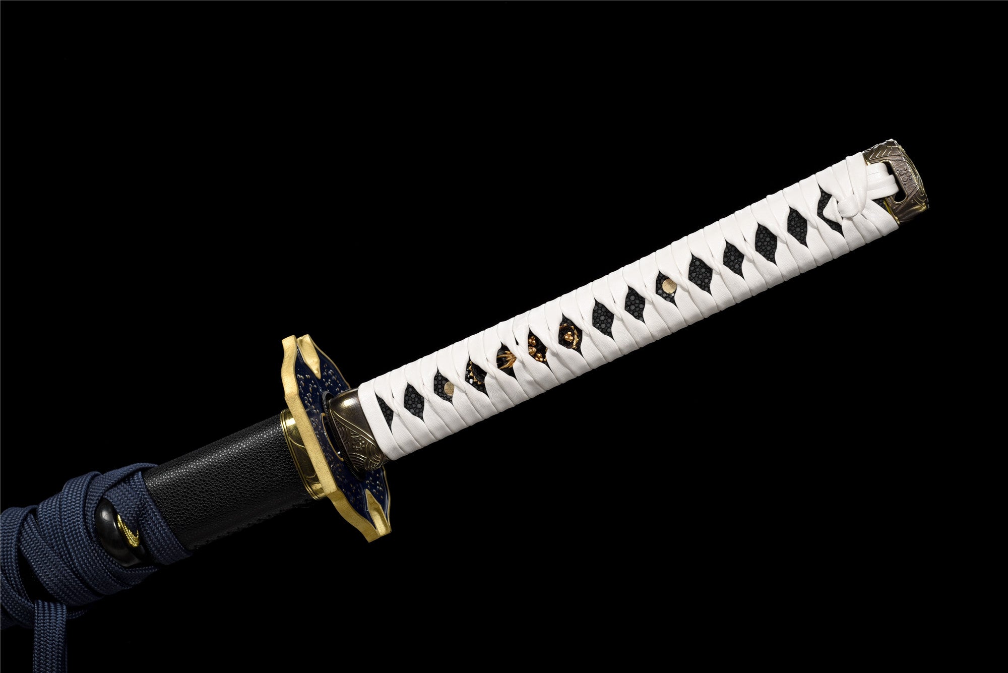 Anime Yamato Katana Schwert, Devil May Cry 5 Vergil Schwert, echtes handgefertigtes japanisches Samurai-Schwert, T10 Stahlton, gehärtet mit Hamon
