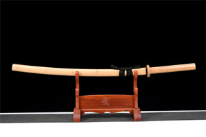 Iaido Bamboo Katana,Handmade Japanese Training Sword,Martial Arts Practice Bamboo Sword,Kendo Wooden Sword