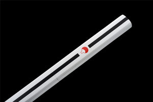 Anime Sword,White Stick Sword,Kusanagi sword plover blade,Naruto,Uchiha Sasuke,1060 High-carbon steel