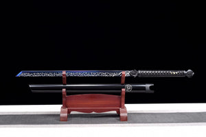 Magic Blade,Thousand shard demon dagger,Tang Sword,Handmade Chinese Sword, High-performance spring steel, Longquan sword