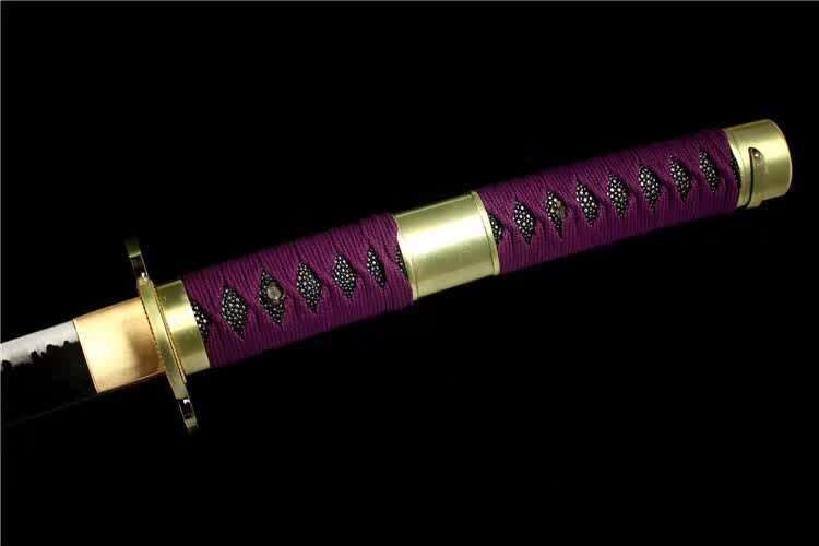 Nidai Kitetsu,Monkey D. Luffy’s katana,One piece,Japanese Samurai sword,1060 High-carbon steel,Longquan sword