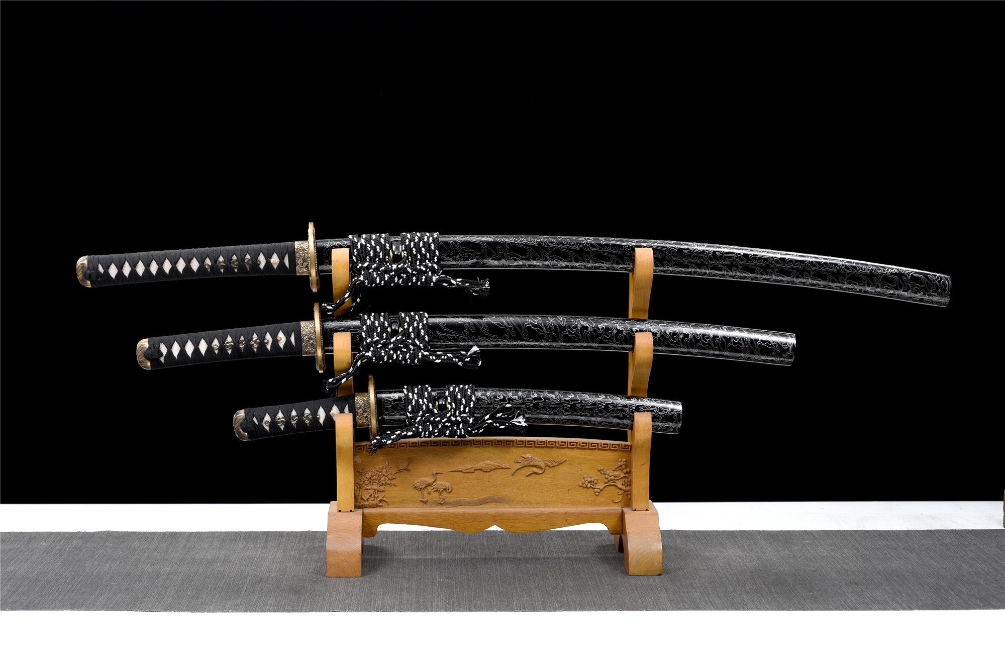 Proud Dragon Katana,Wakizashi,Tanto,Japanese Samurai Sword,Real Katana,Handmade sword,Longquan sword