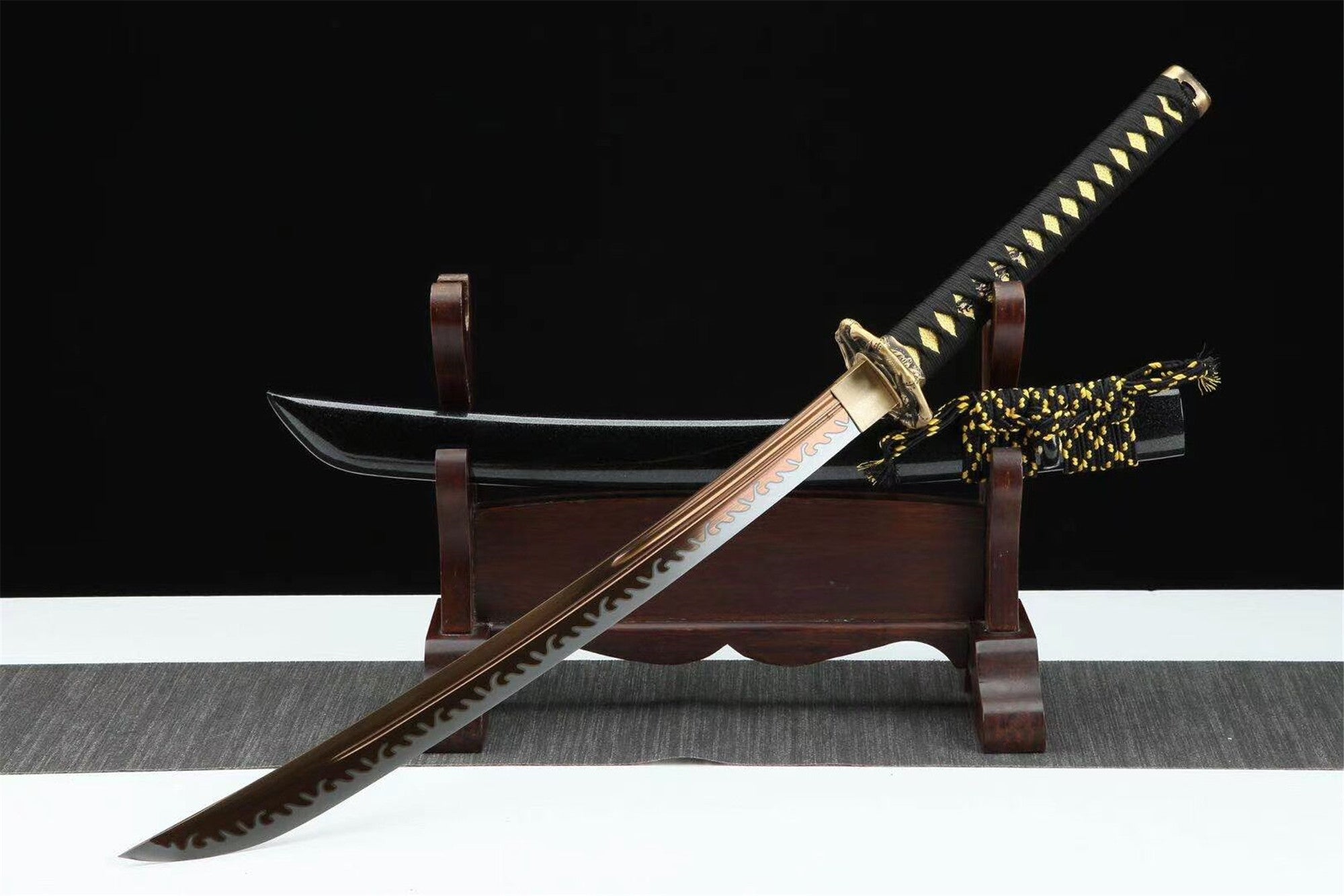 Viper Naginata,Japanese Samurai Sword,Real Naginata,Handmade sword,Longquan sword