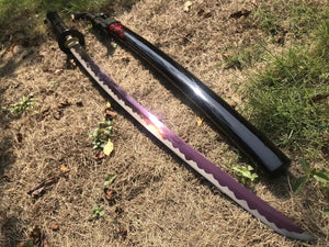 Weeping Blood Katana,Blood Cry,Japanese Samurai Sword,Real Katana,Handmade sword,Longquan sword