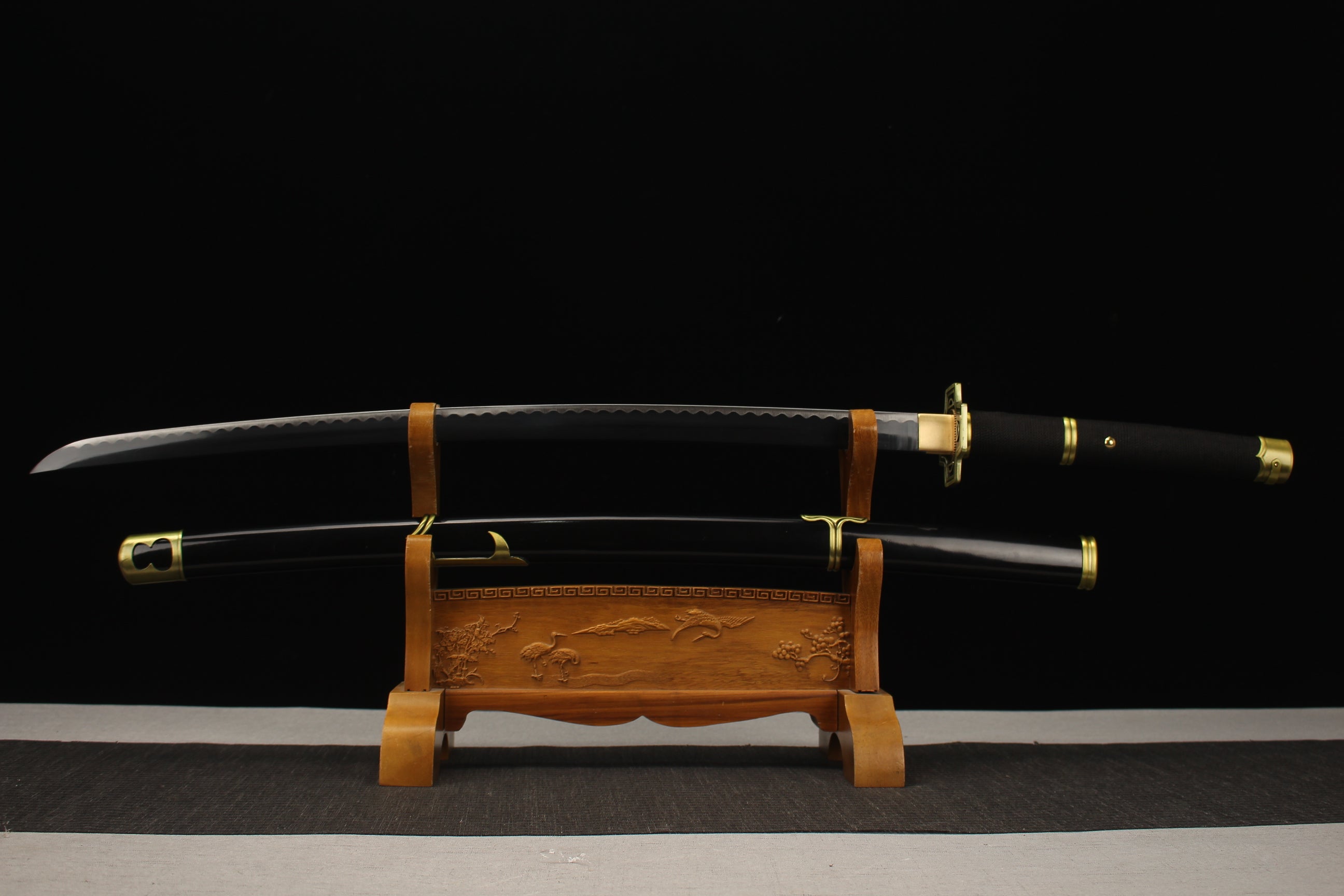 Yubashiri, Einteiler, Anime-Version Katana, japanisches Samurai-Schwert, Kohlenstoffstahl, Longquan-Schwert
