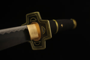 Yubashiri, Einteiler, Anime-Version Katana, japanisches Samurai-Schwert, Kohlenstoffstahl, Longquan-Schwert