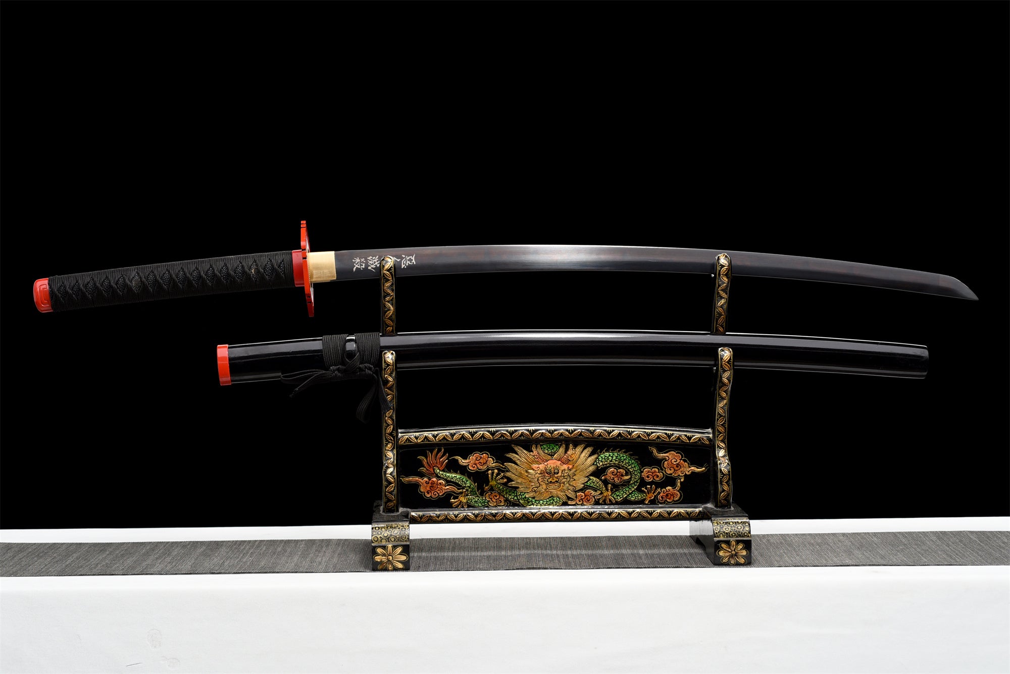 Zoro Sword | One Piece Roronoa Zoro Sandai Kitetsu Katana Samurai Sword  Replica With Red Scabbard - APP_NAME