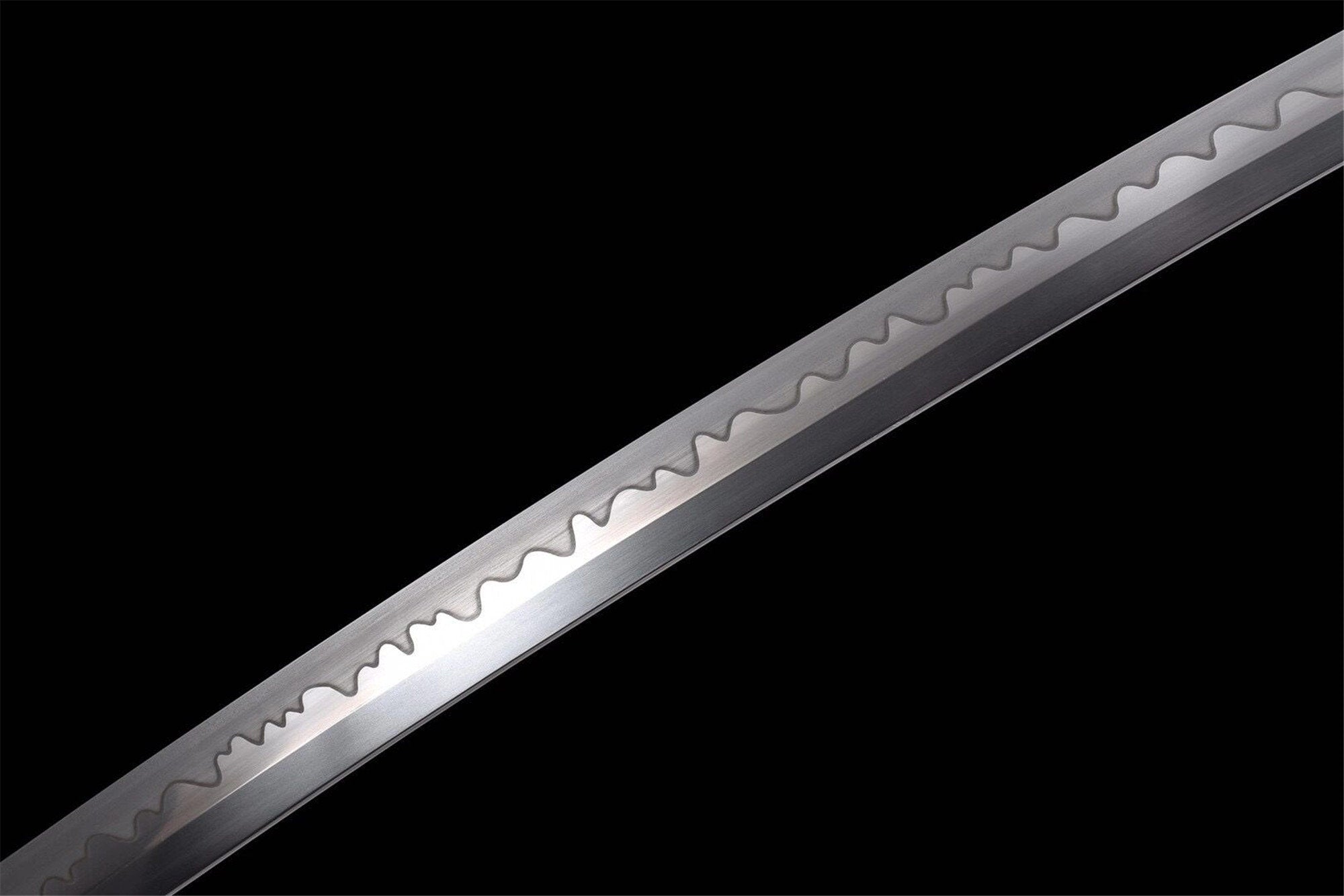 Cold Ice Katana,Japanese Samurai Sword,Real Handmade Katana,High-performance spring steel