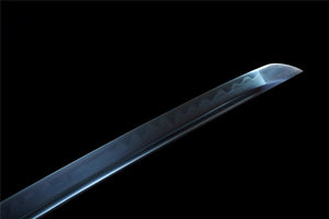 Liuli Katana,Japanese Samurai Sword,Real Handmade Katana,T10 Steel Clay Tempered With Hamon