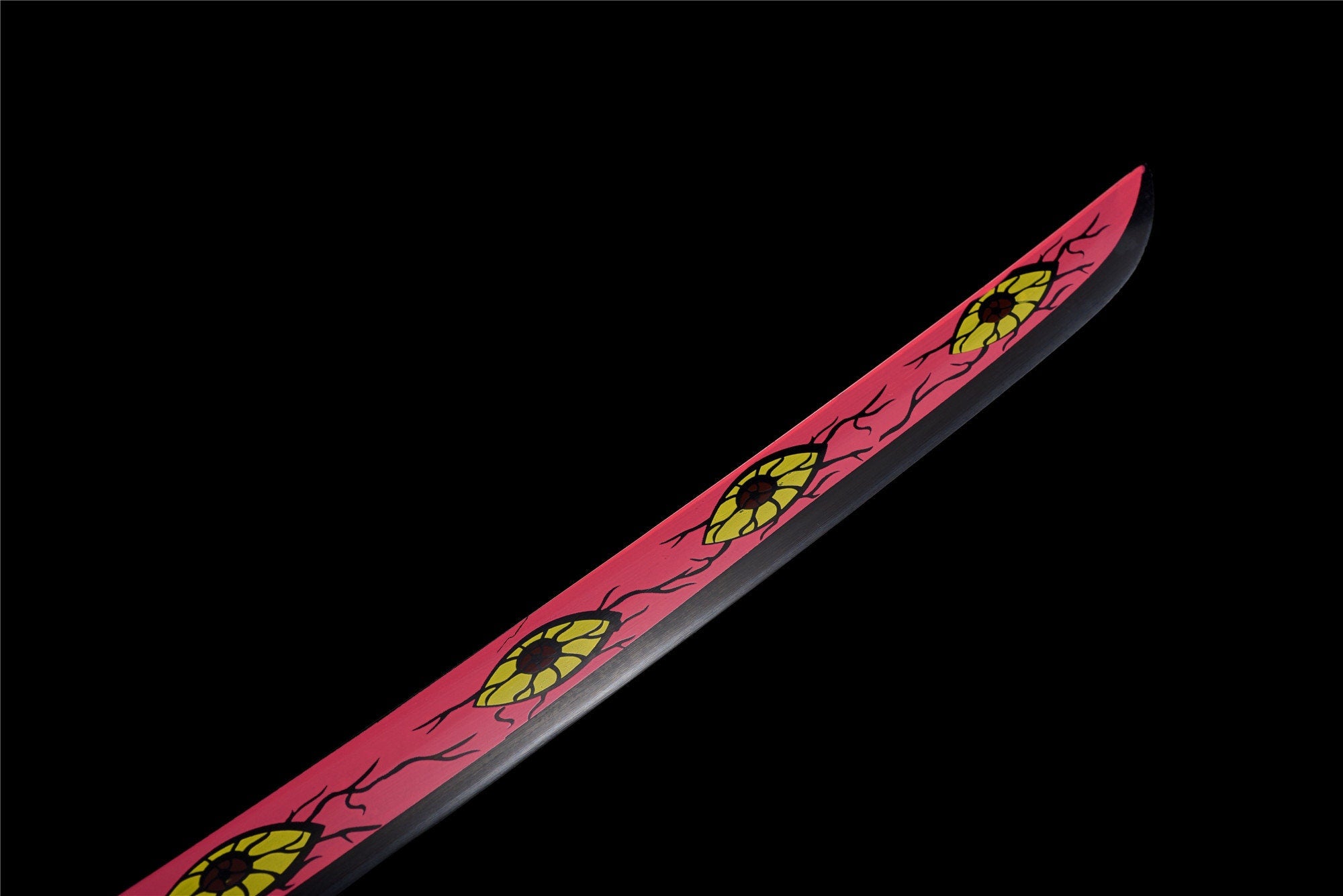 Pink Anime Sword,Anime Cosplay,Real Japanese Samurai Sword,Handmade Anime Katana,High-carbon steel,Full Tang