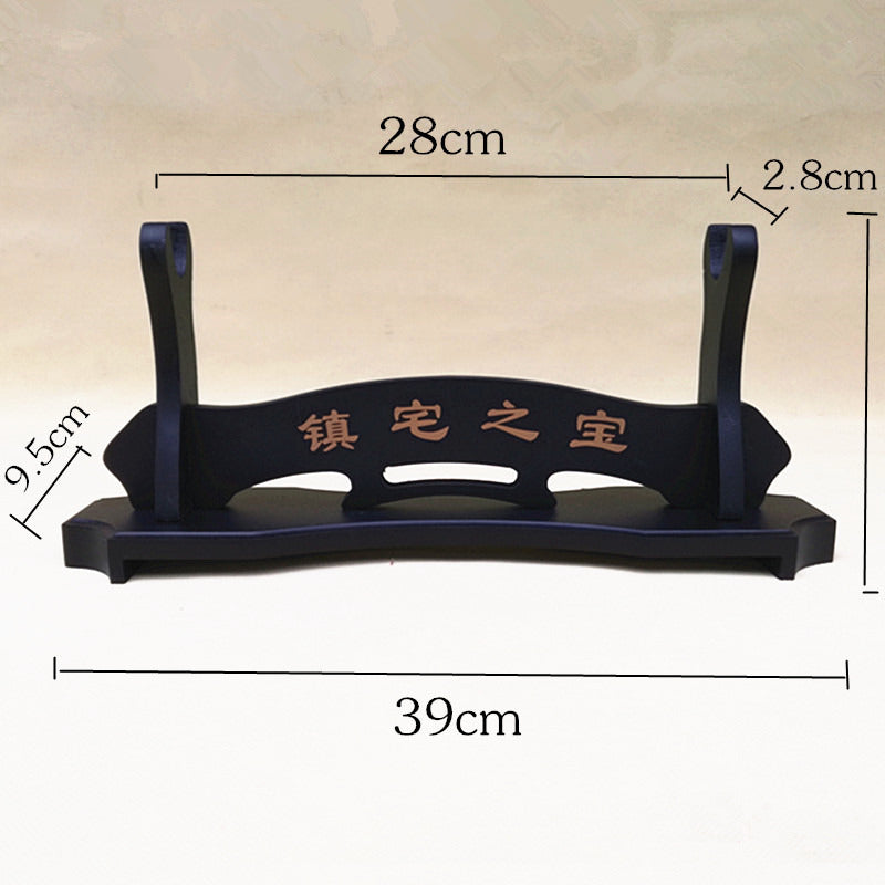 Hand-made wooden black sword stand holder, katana stand holder, Single layer/Double layer/Three layers
