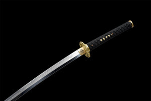 Cloud Dragon Katana,Japanese Samurai Sword,Real Handmade Katana,T10 Steel Clay Tempered With Hamon