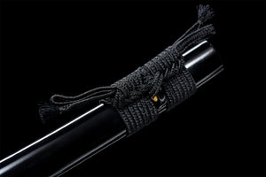 Plum Katana,Japanese Samurai Sword,Real Handmade Katana,T10 Steel Clay Tempered With Hamon
