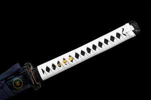 Ghost of Tsushima,Katana and Tanto,Japanese Samurai Sword,Real Katana Sharp,Handmade sword,Full Tang,High manganese steel