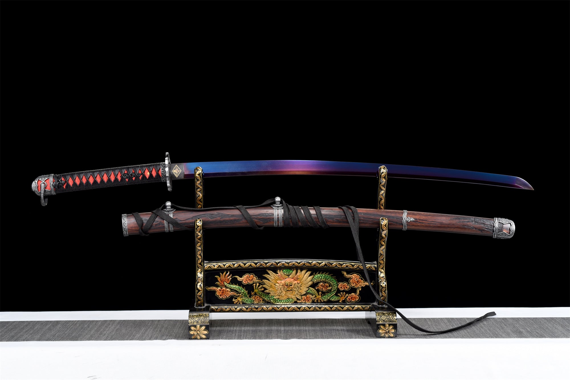 Red Undead Cut Katana, Sekiro: Shadows Die Twice, japanisches Samurai-Schwert, echtes Katana, handgefertigtes Schwert, Hochmanganstahl