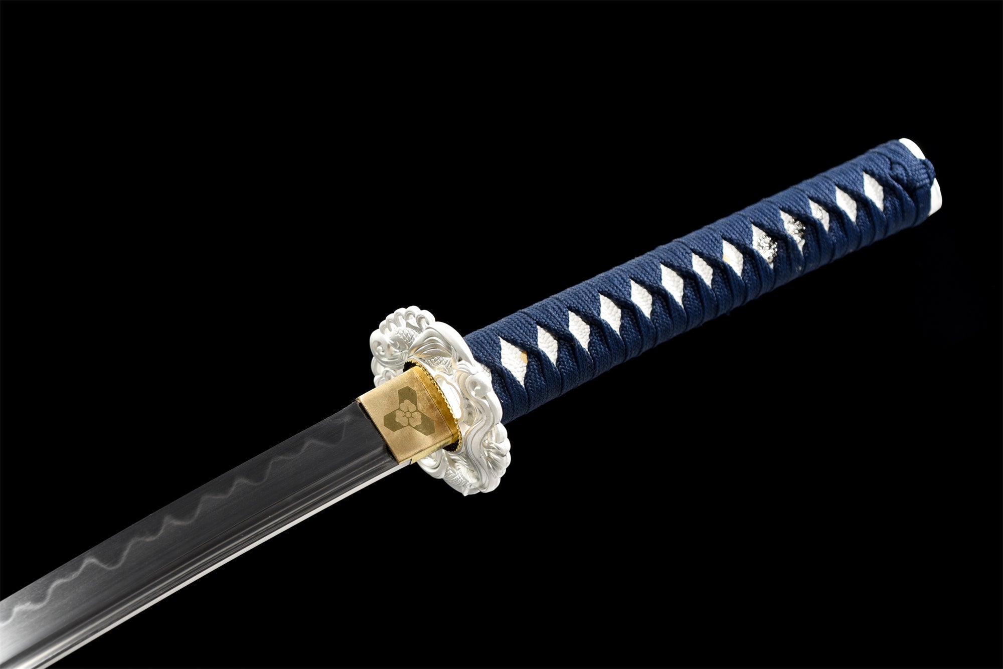 Katana and Tanto Set Red Carp Japanese Samurai Sword Real Handmade Katana Sword T10 Steel Clay Tempered With Hamon