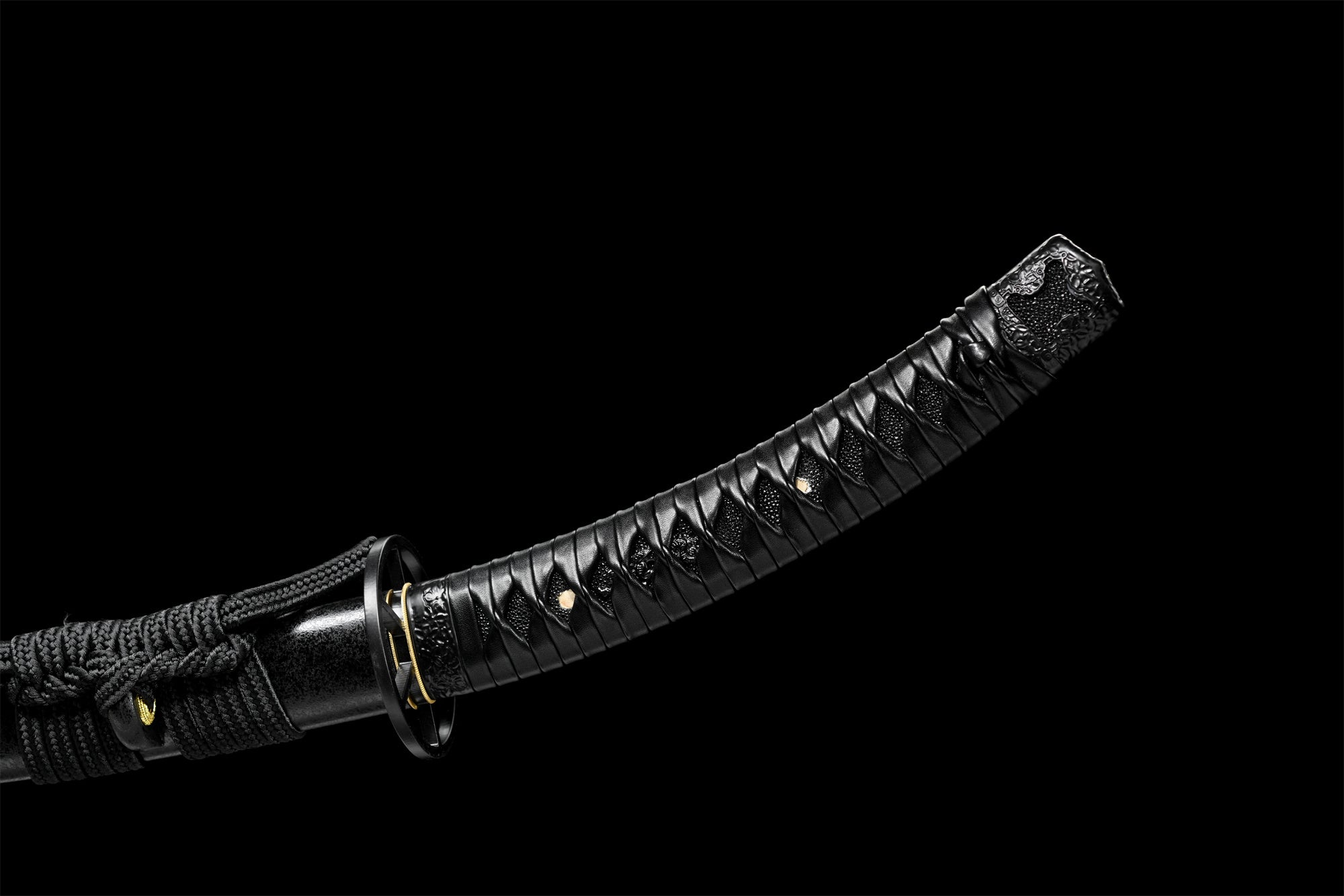 Rurouni Kenshin Katana Sword,Curved Handle Japanese Samurai Sword,Real Handmade Katana,Clay tempered t-10 steel with hamon