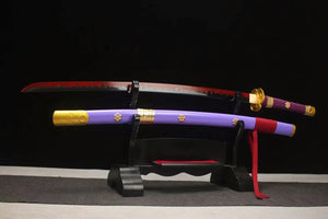 Yamato,One piece,Anime Version Katana,Janpanese Samurai sword,1060 High-carbon steel
